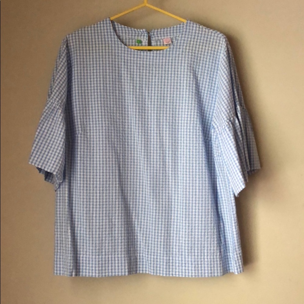 NWOT Collyn Raye Seersucker top